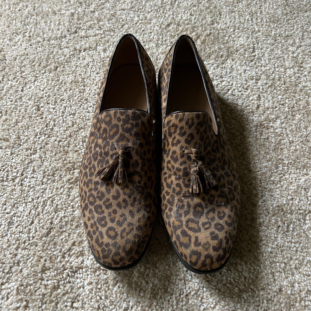 Mens on sale printed loafers