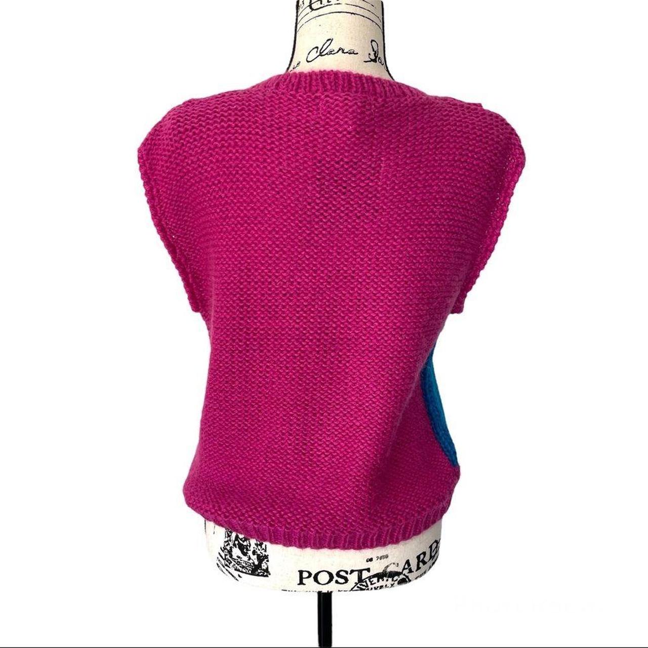 Product Image 2 - Vintage Chunky Knit Multicolor Vest,