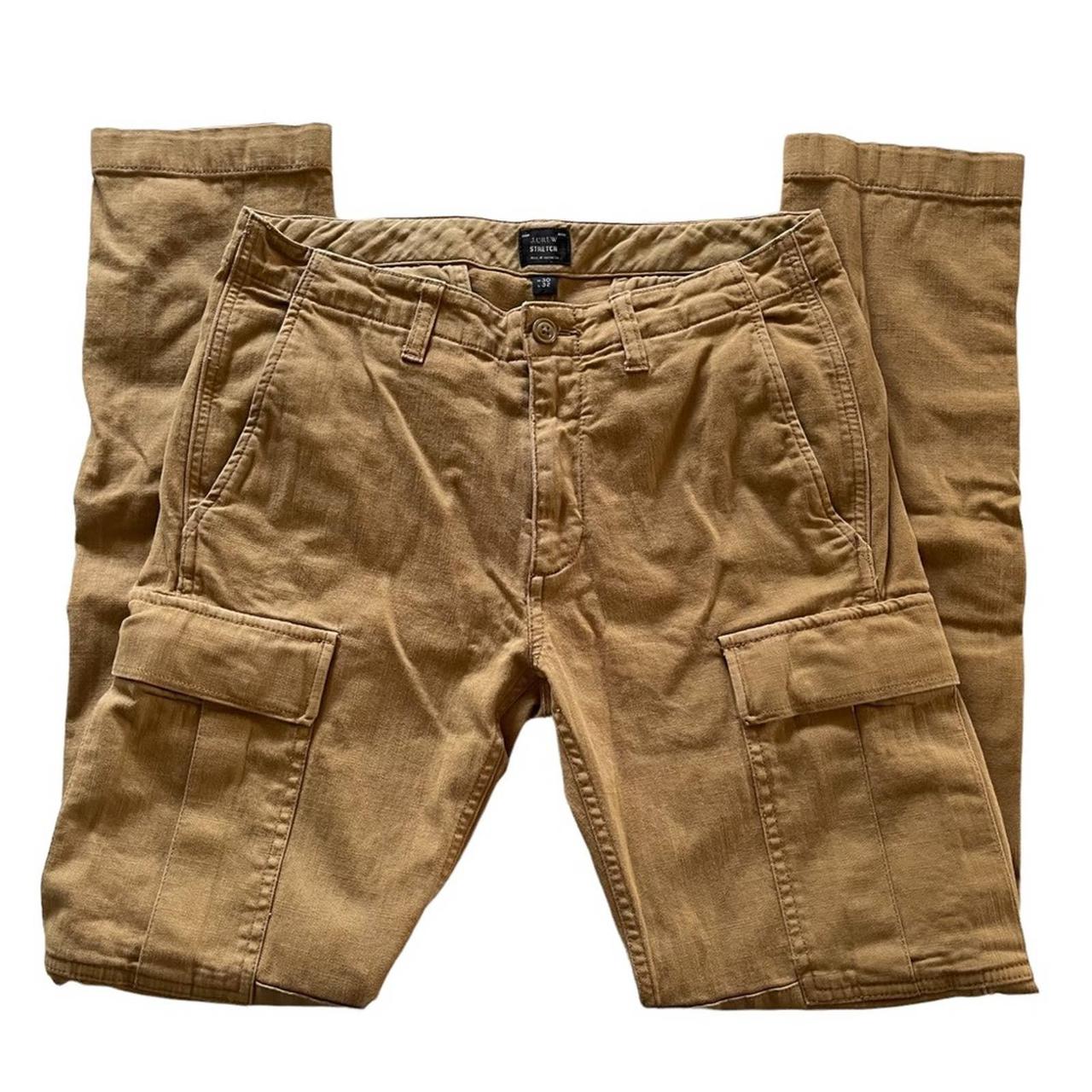 J. Crew Men's 30X32 484 Slimfit Stretch Cargo Pant... Depop