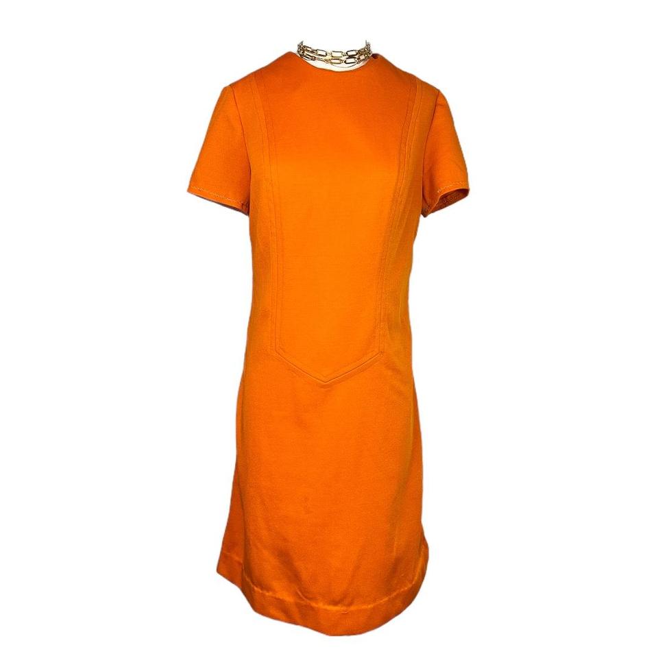 Orange 60s clearance dress