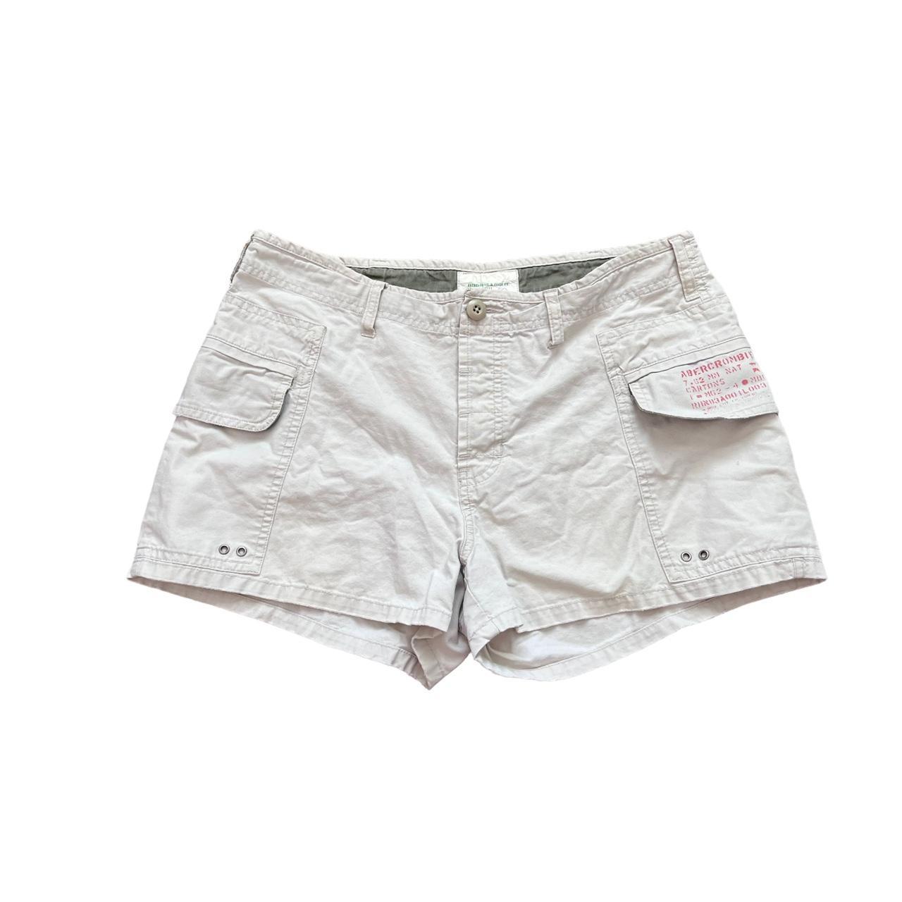 Y2K Abercrombie Cargo Shorts Tactical Print Super... Depop