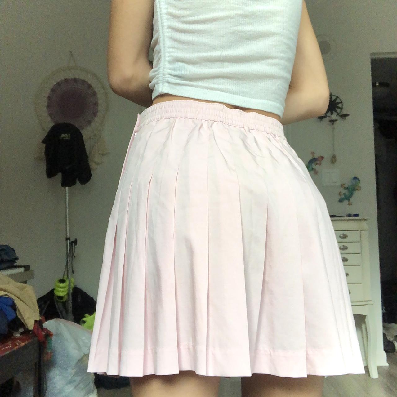 Pink tennis 2024 skirt outfit tumblr