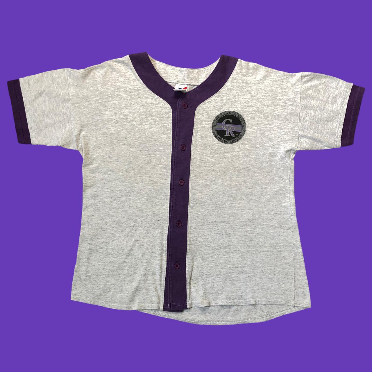 Colorado LOS ROCKIES Latin Night Authentic MLB Baseball Jersey 1993-2018  Medium