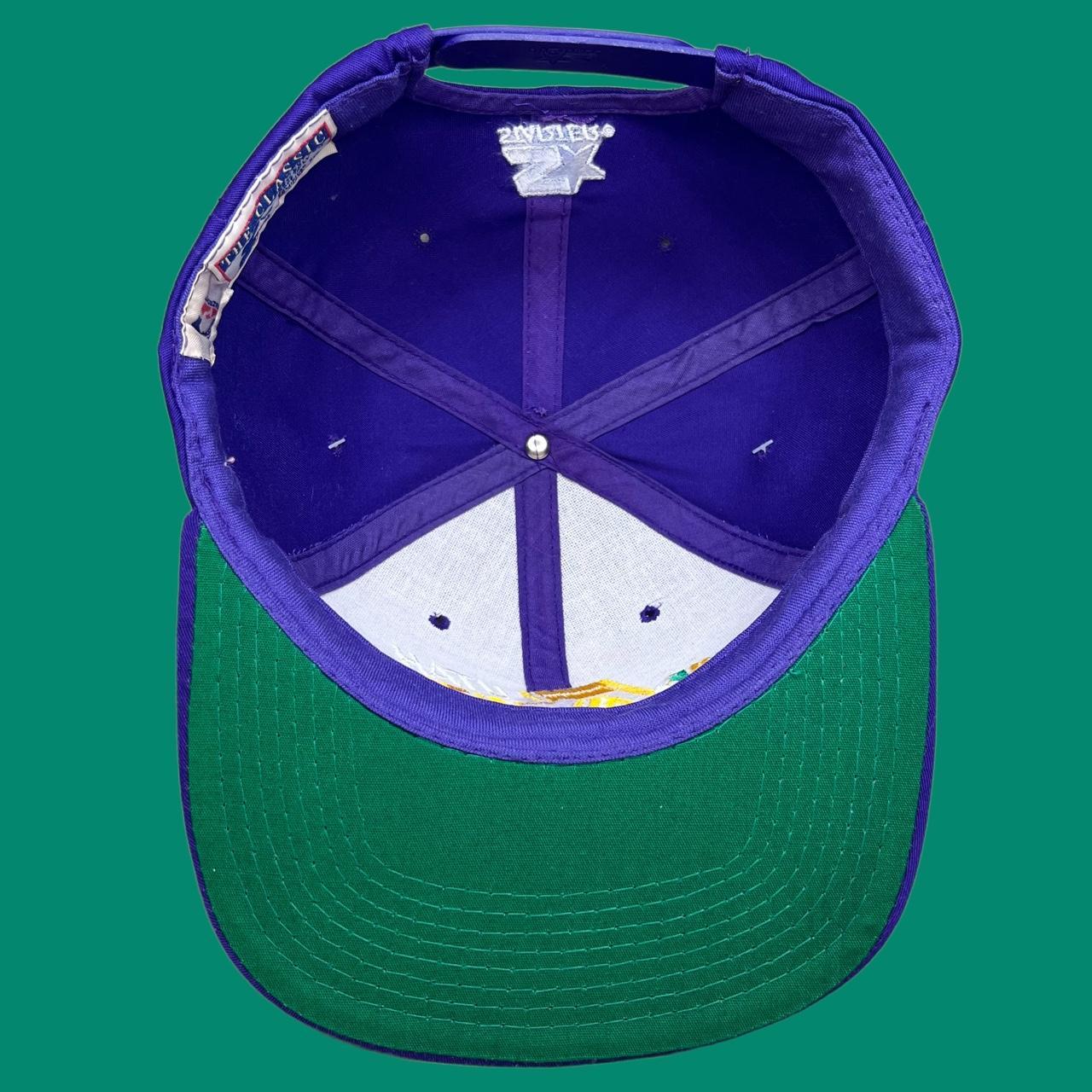 Vintage 90s Chicago Blackhawks Starter fitted hat. - Depop