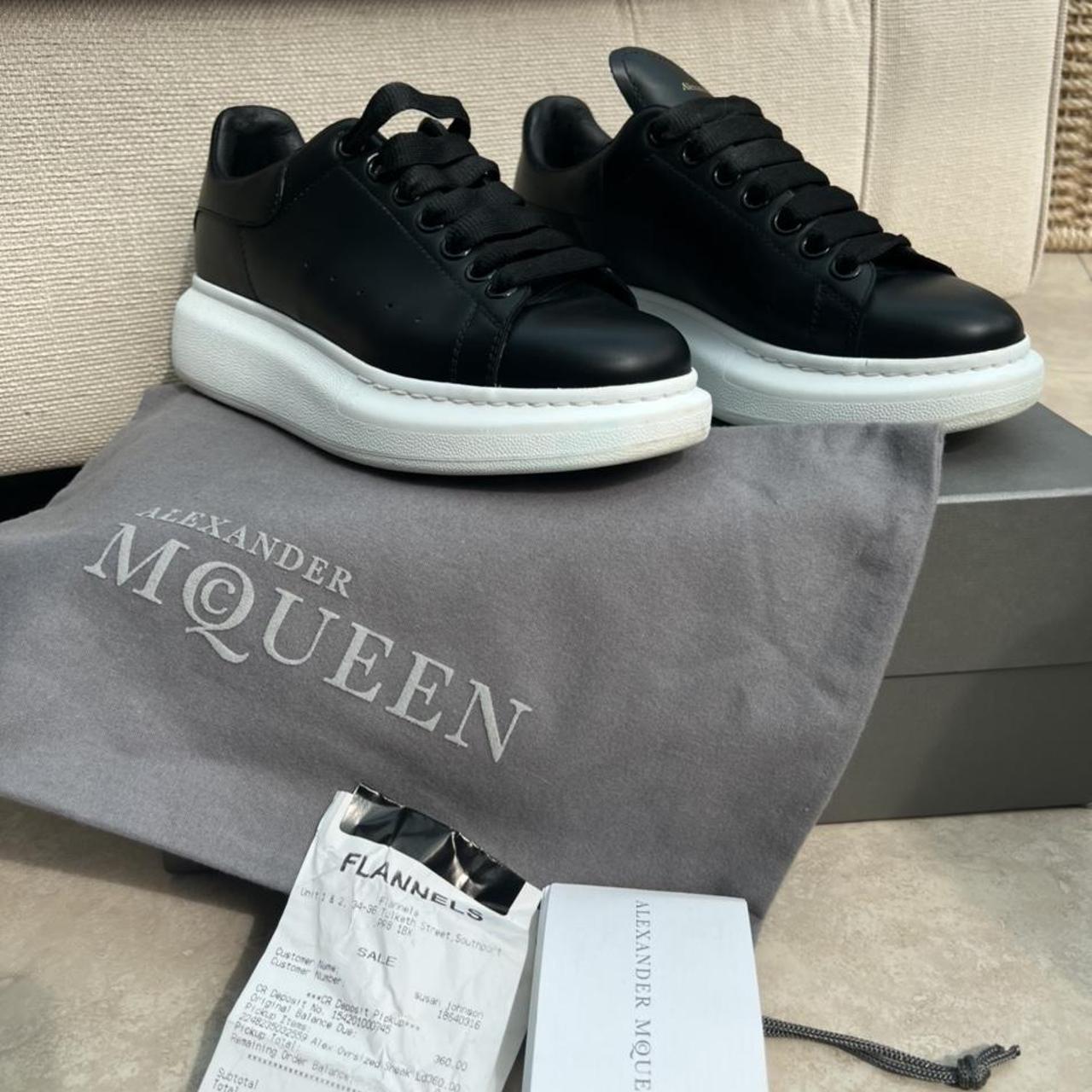 alexander mcqueen trainers writing rubbed off