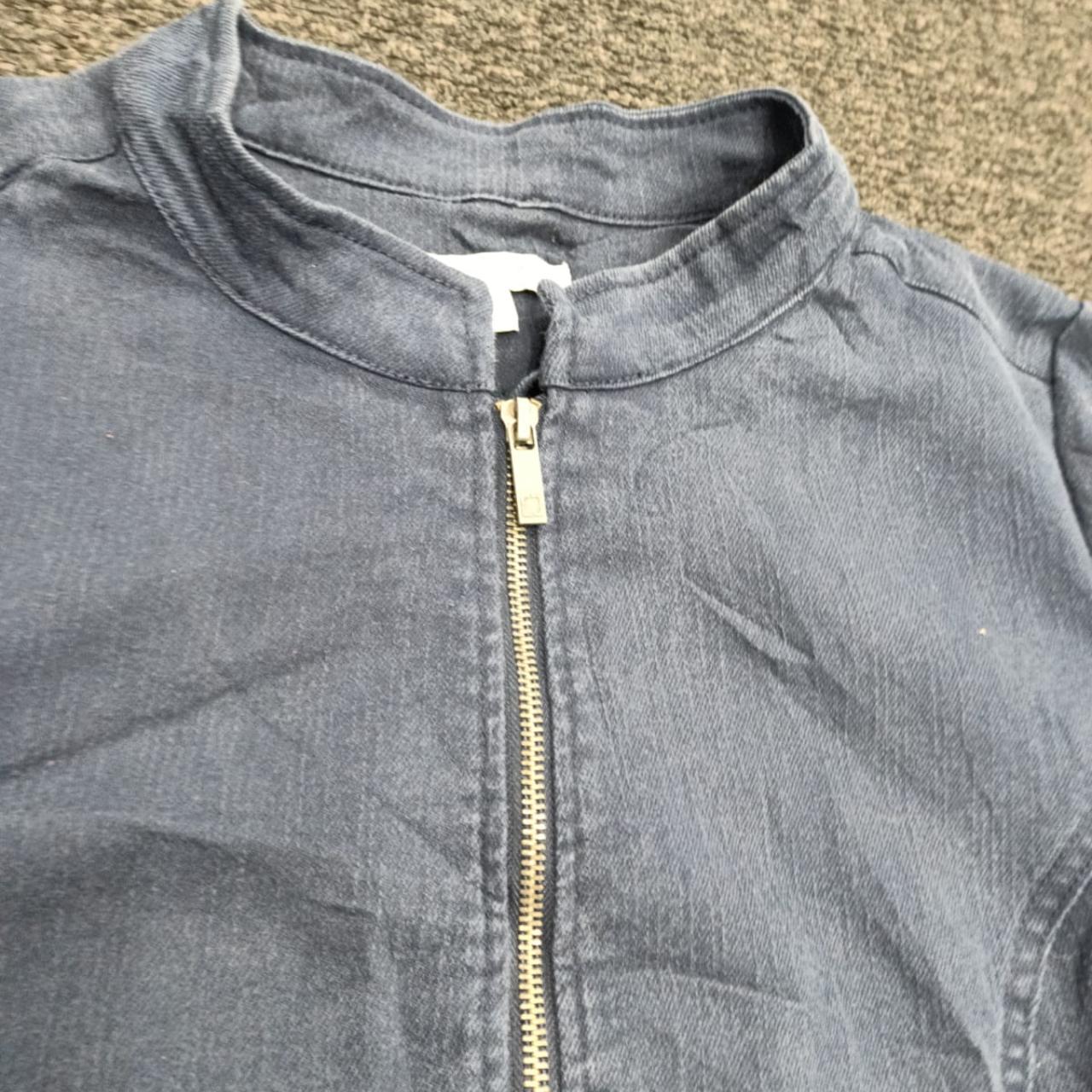 Liz Claiborne Women's Blue Jacket | Depop