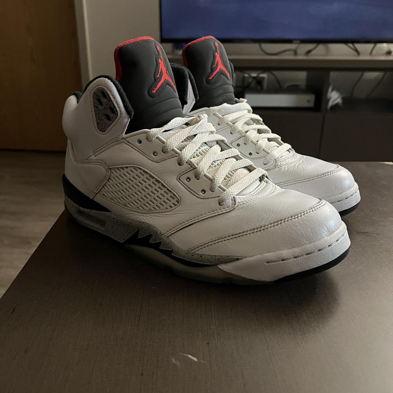 JORDAN 5 WHITE CEMENT DONT NEED ANYMORE #Jordan... - Depop