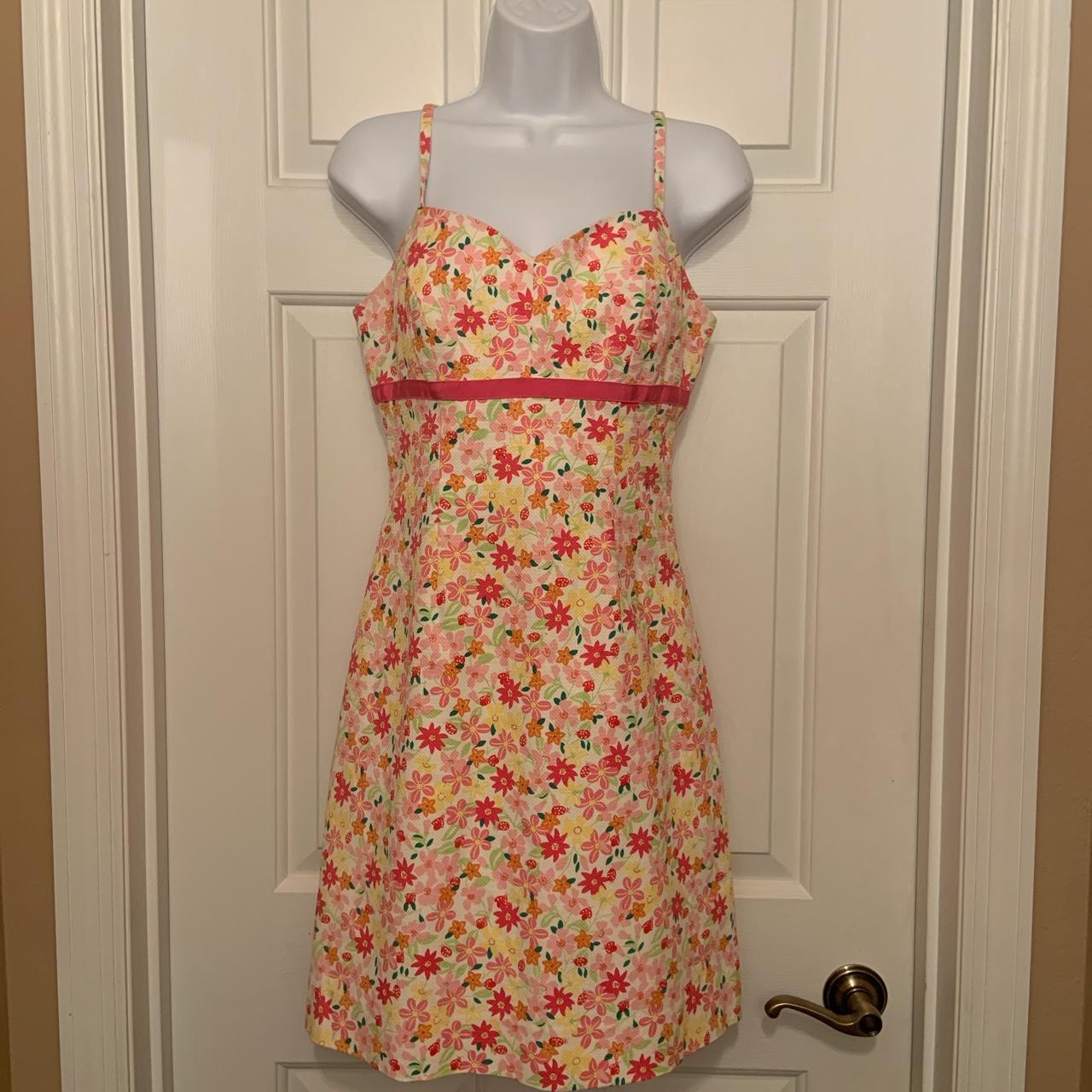 lilly pulitzer spaghetti strap dress