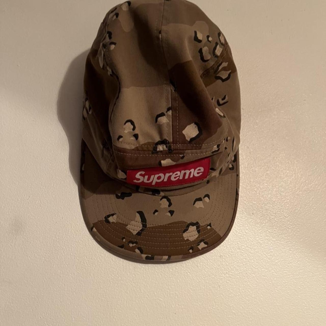 Camouflage Supreme hat. Brand-new literally worn - Depop