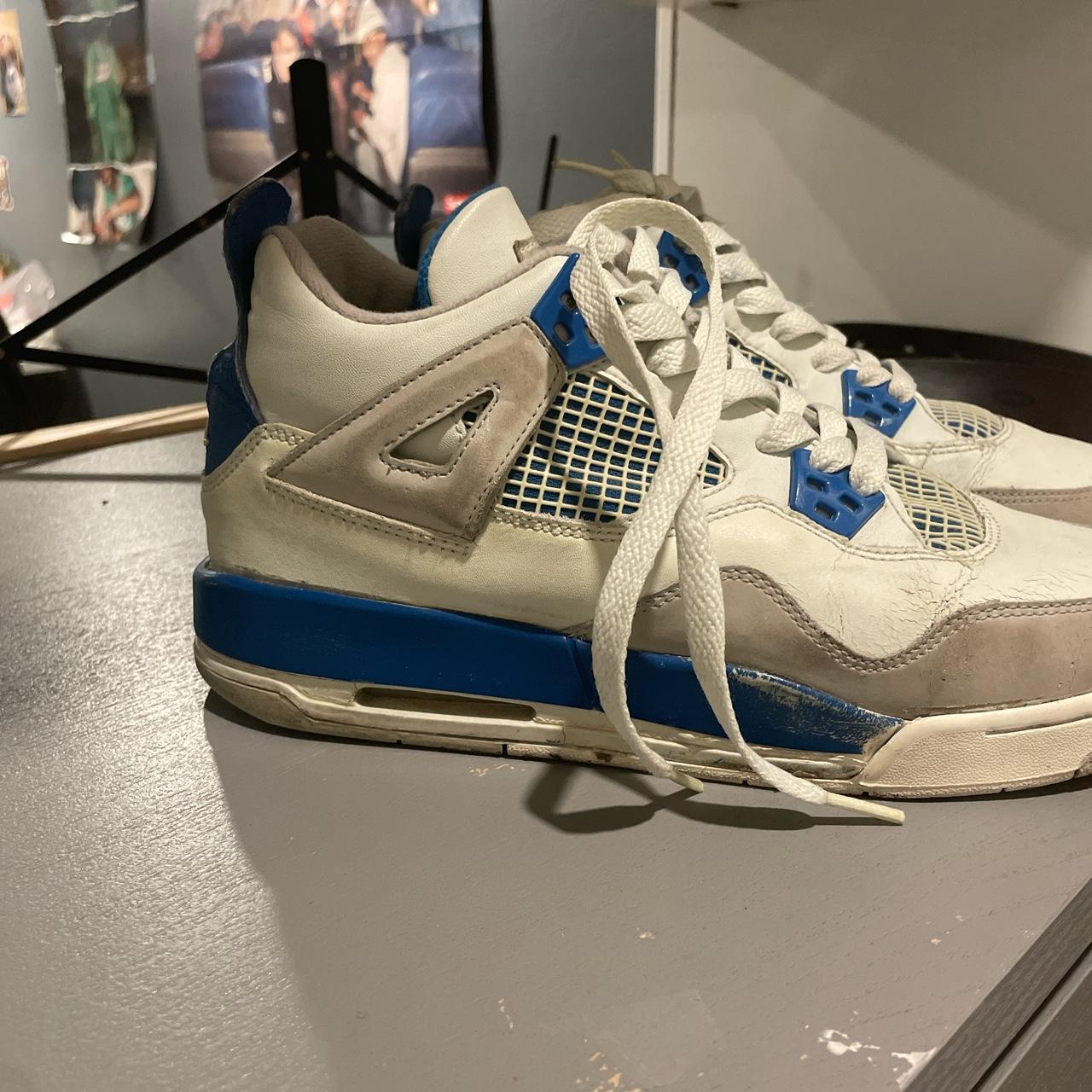 jordan 4 military blue size 10