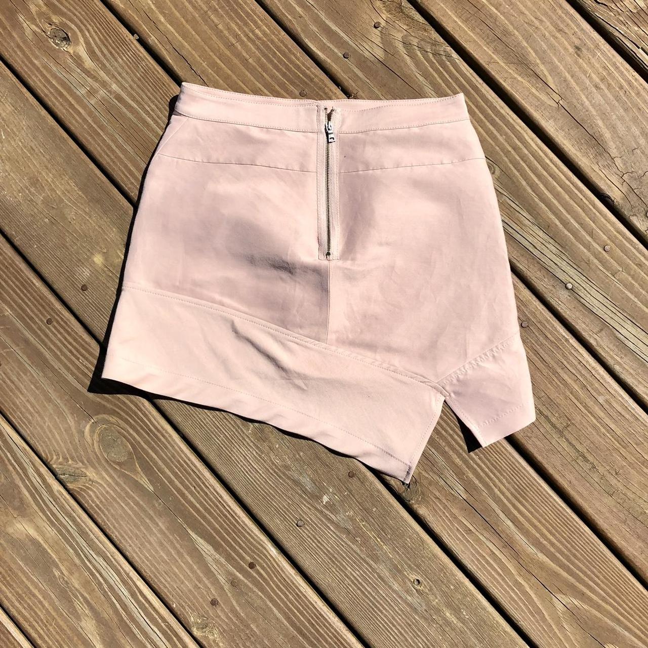 BCBGMAXAZRIA Bare Pink The Elita Skirt Size