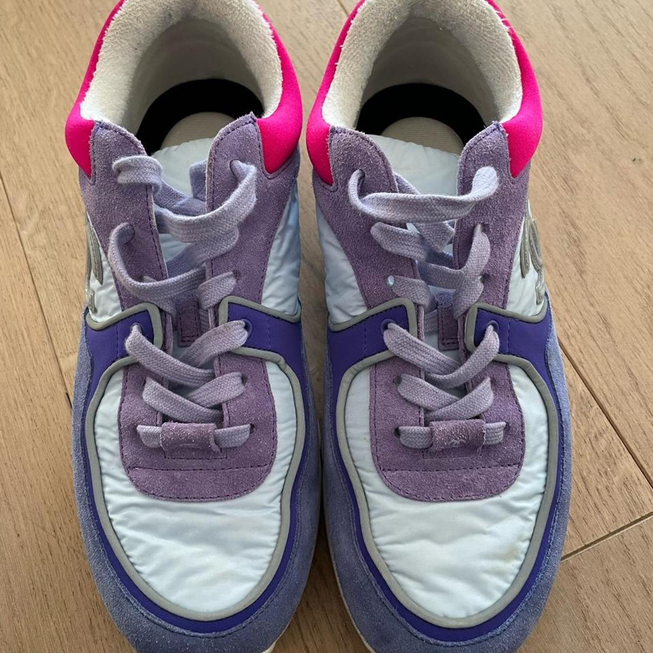 Purple & Pink Chanel Shoes - Depop