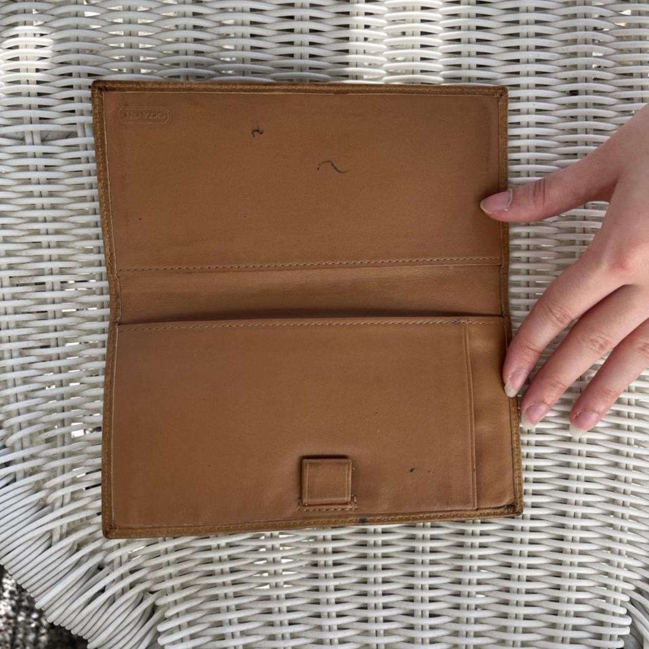 Coach Women's Brown and Tan Wallet-purses | Depop