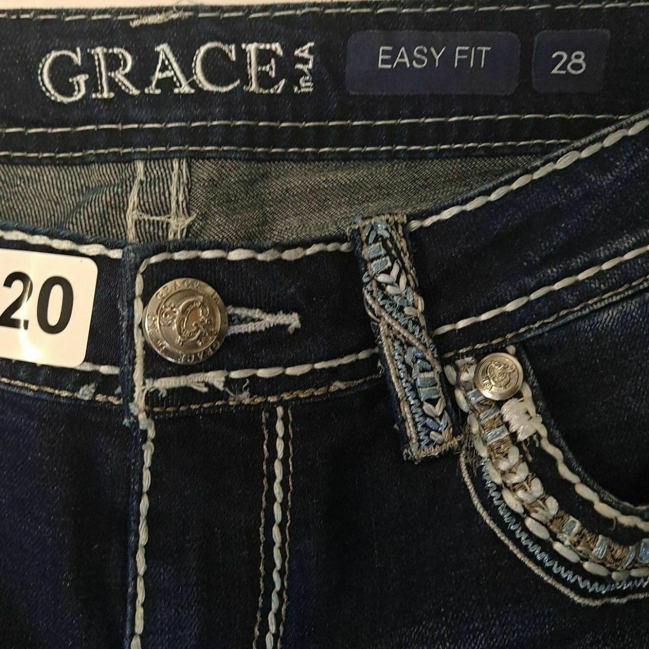 Product Image 4 - Grace Womens Blue Flat Front