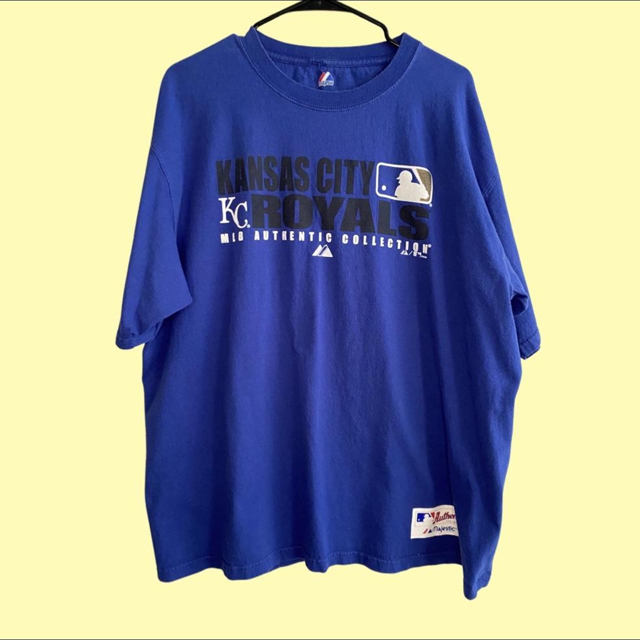 Majestic Kansas City Missouri Royals youth jersey - Depop