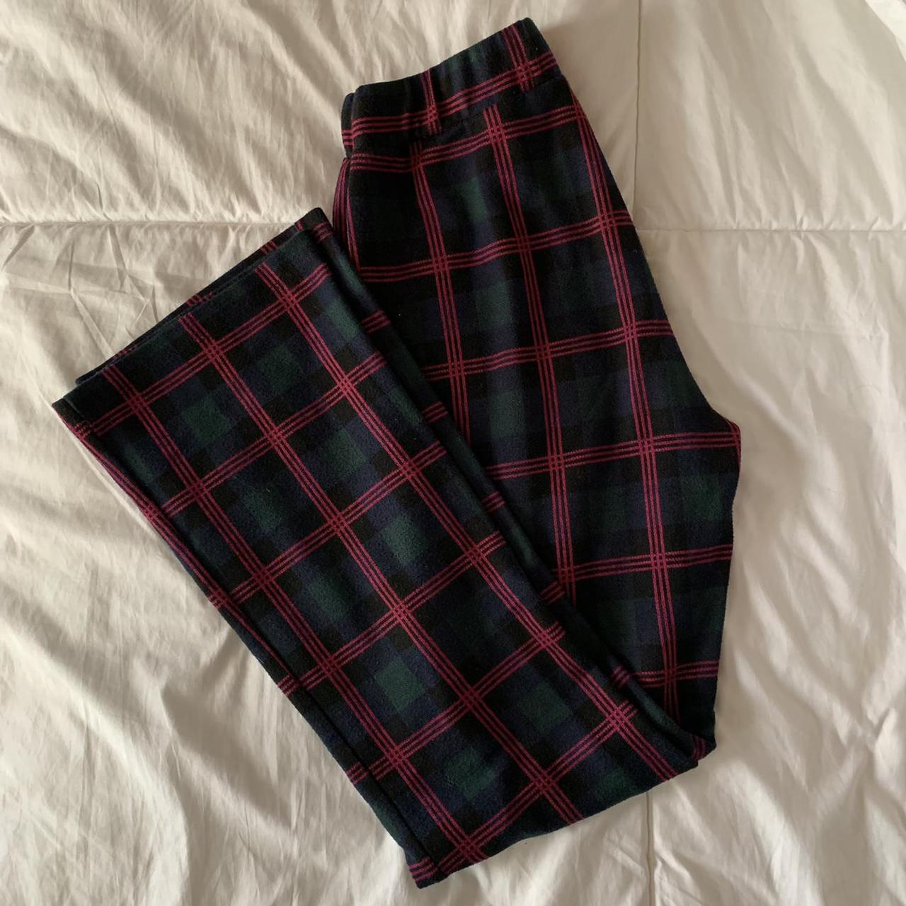 Cute urban outfitters cropped plaid pants. I think... - Depop