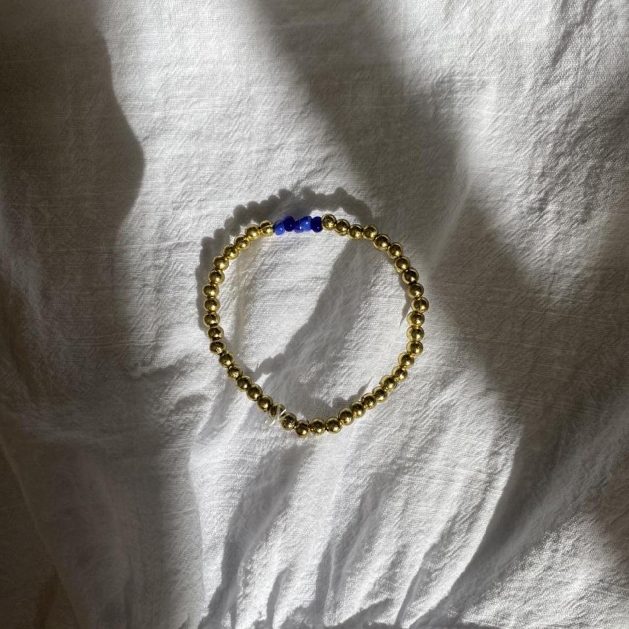 Women's Gold and Blue Jewellery | Depop