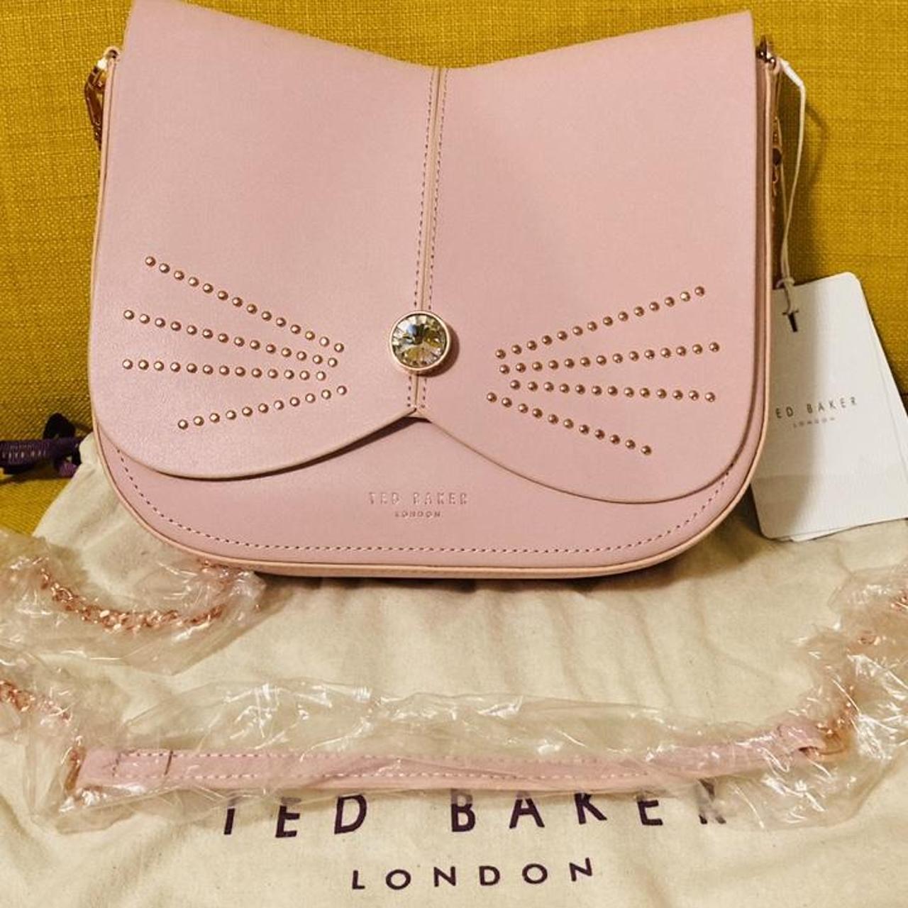 Ted Baker Crossbody Bag Authentic Brandnew Cute Pink Depop