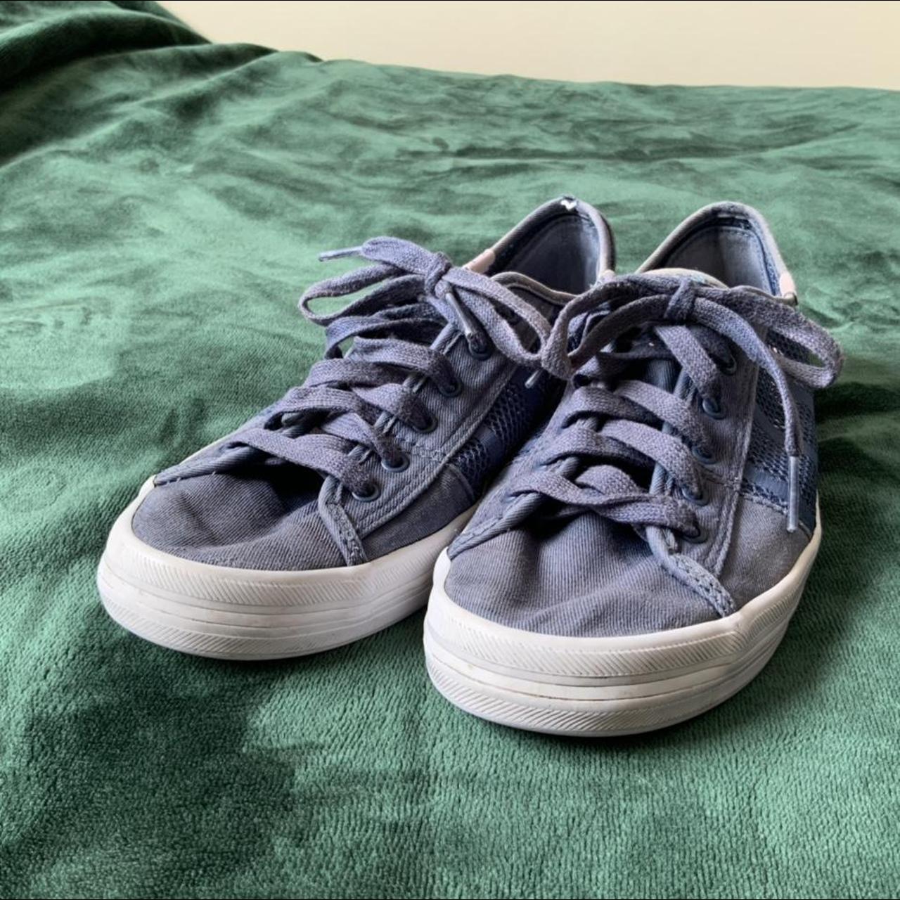 Keds pumps: blue with white soles. Perfect for... - Depop