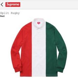 Supreme split rugby Italian top long sleeve Gucci... - Depop