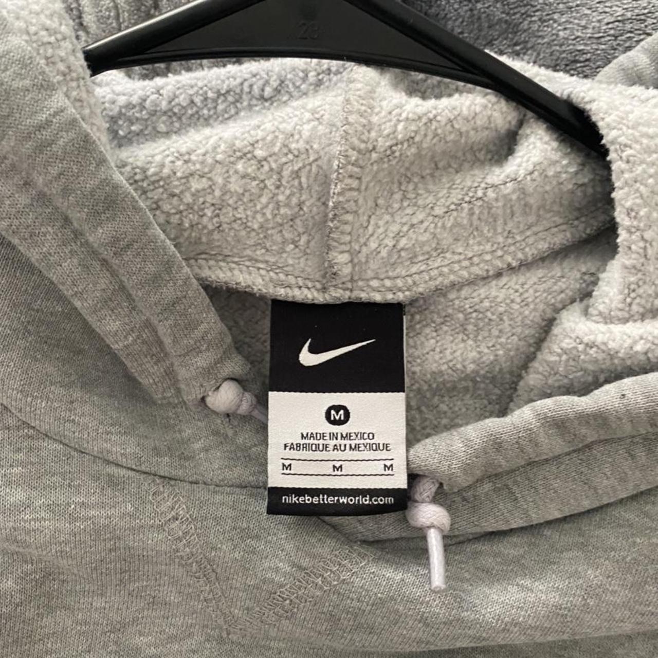 Mens Vintage Nike Hoodie Nike Ahtletic Co. Grey Size M - Depop