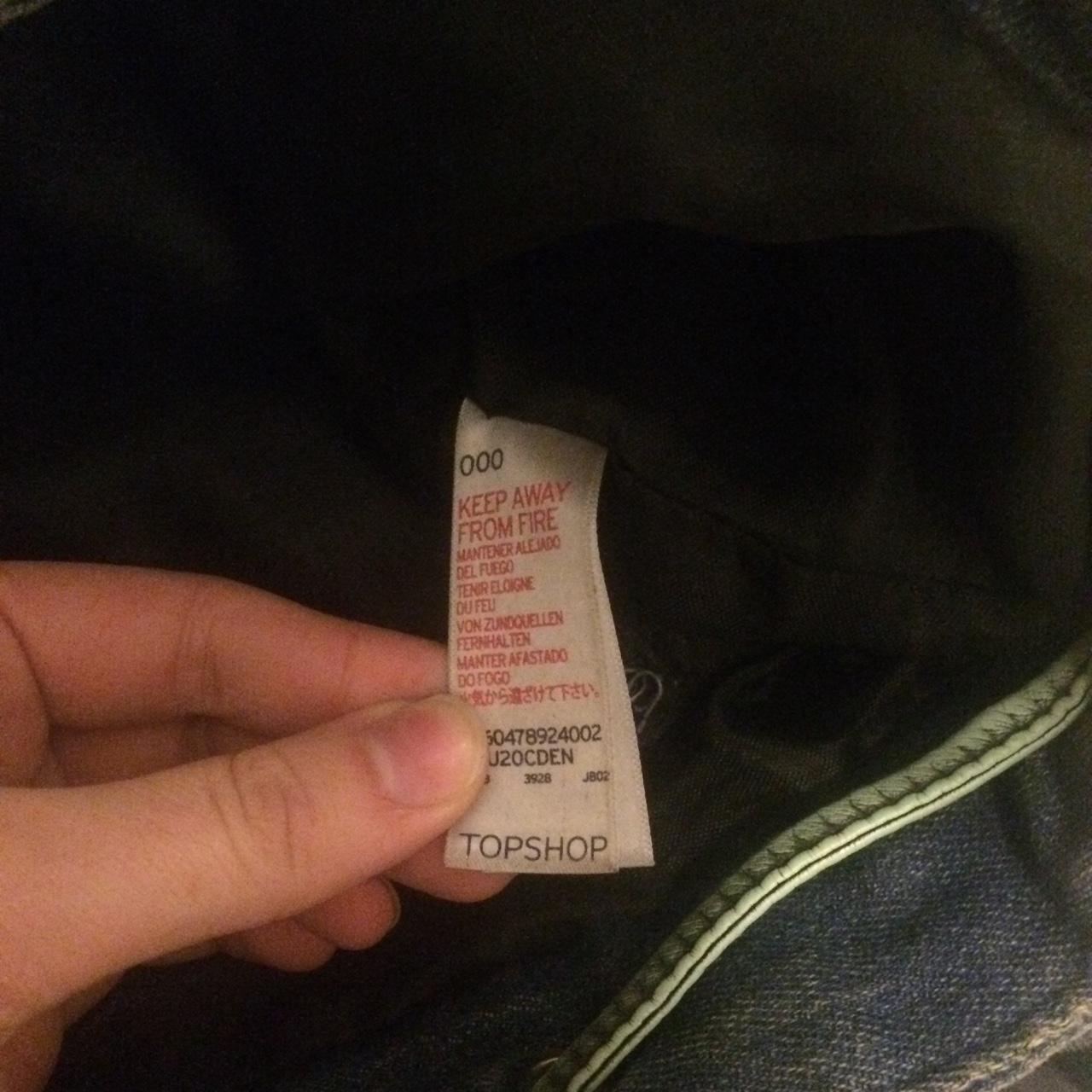 Topshop denim rucksack. 10/10 condition. Good size.... - Depop
