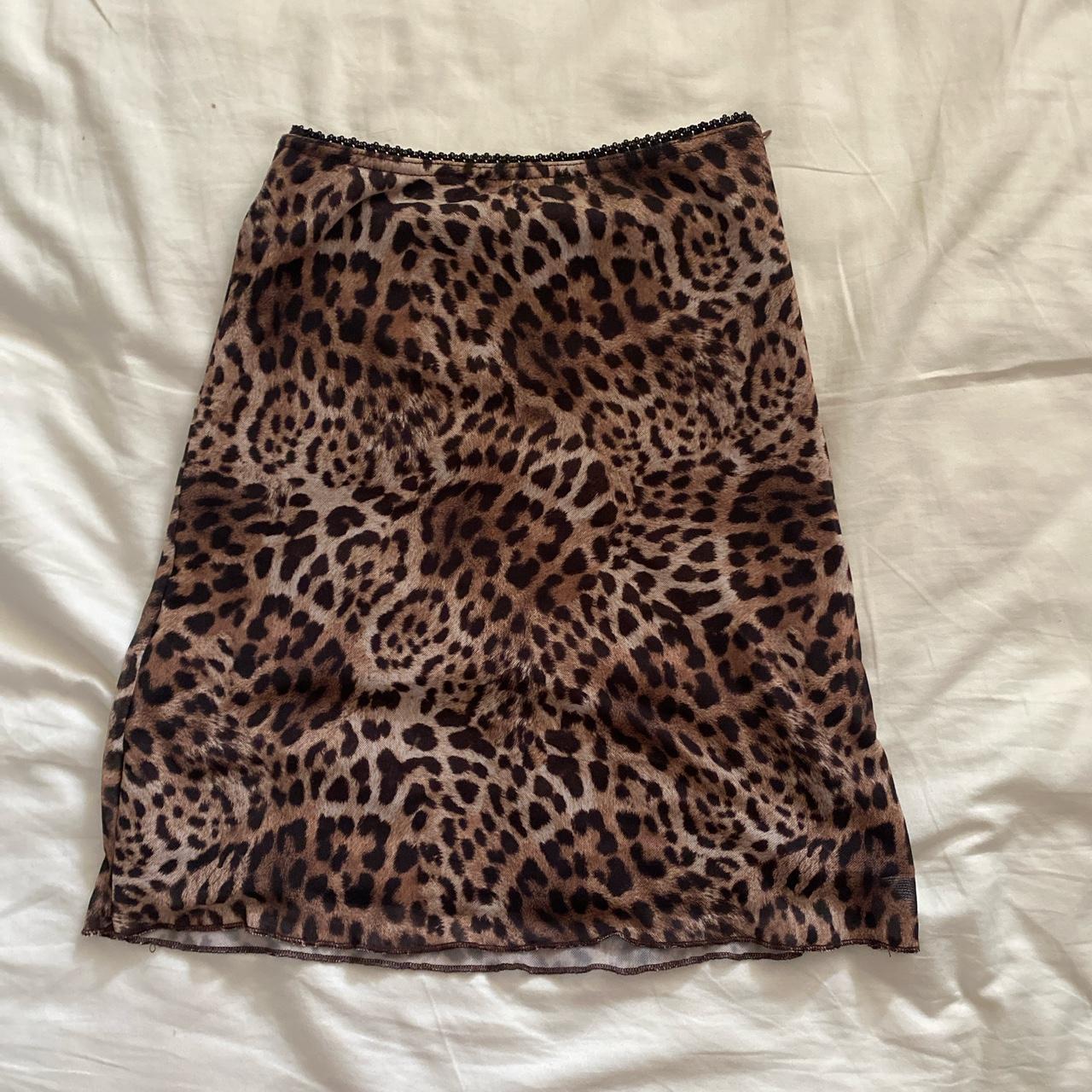 Vinay mini 2025 skirt leopard