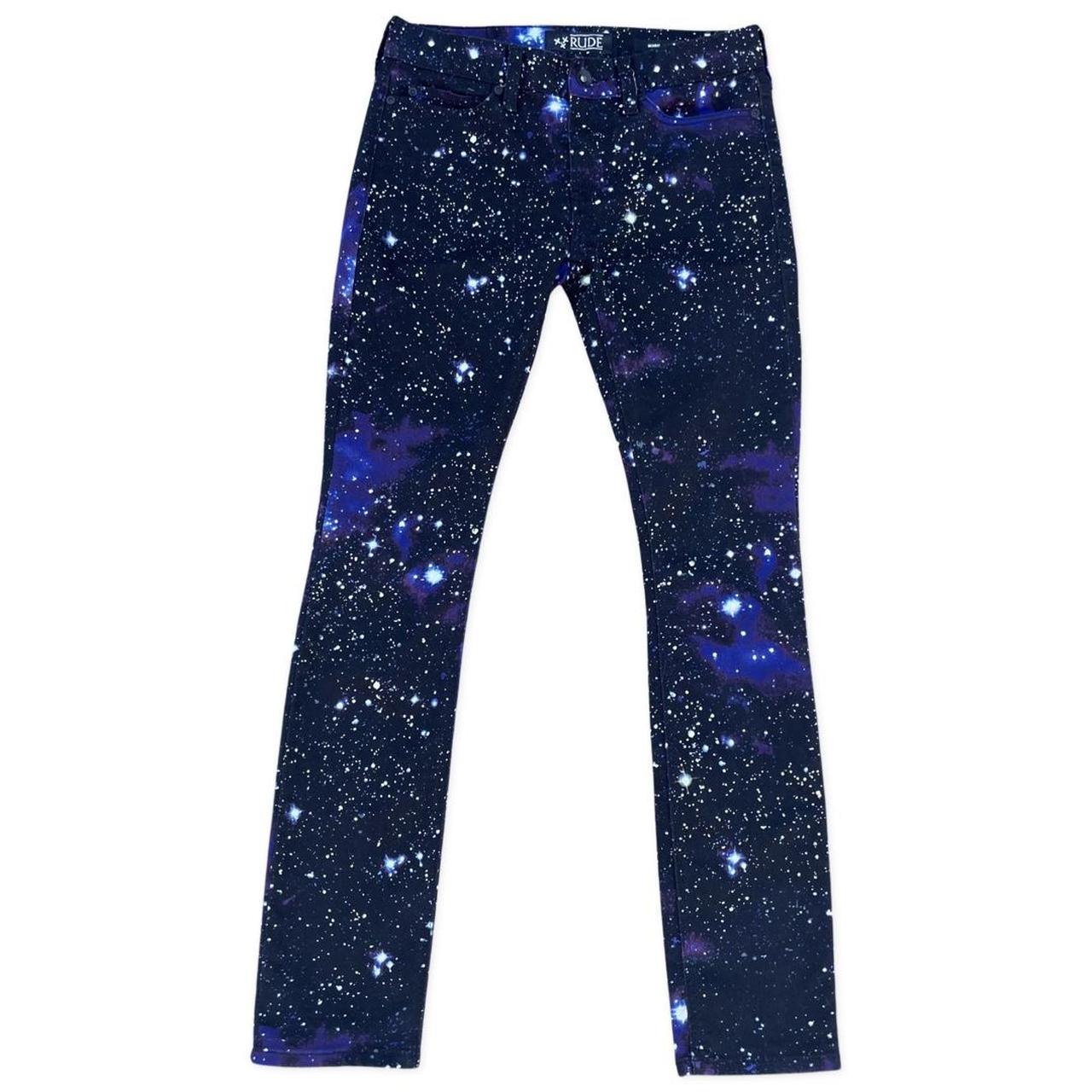 Rude brand galaxy night sky nebula Milky Way cosmic... - Depop