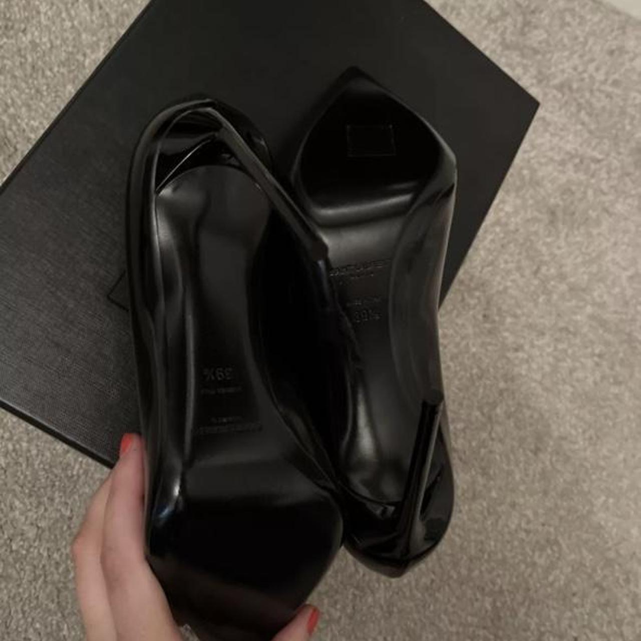 Saint Laurent YSL Teddy Pumps Black 39.5. Properly... - Depop