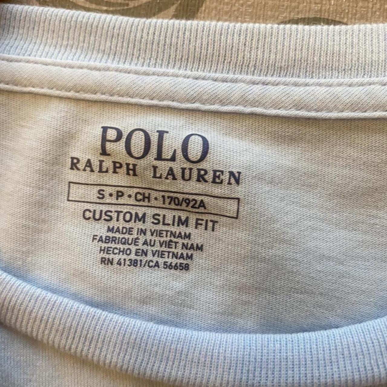 Polo Ralph Lauren Men's Blue T-shirt | Depop