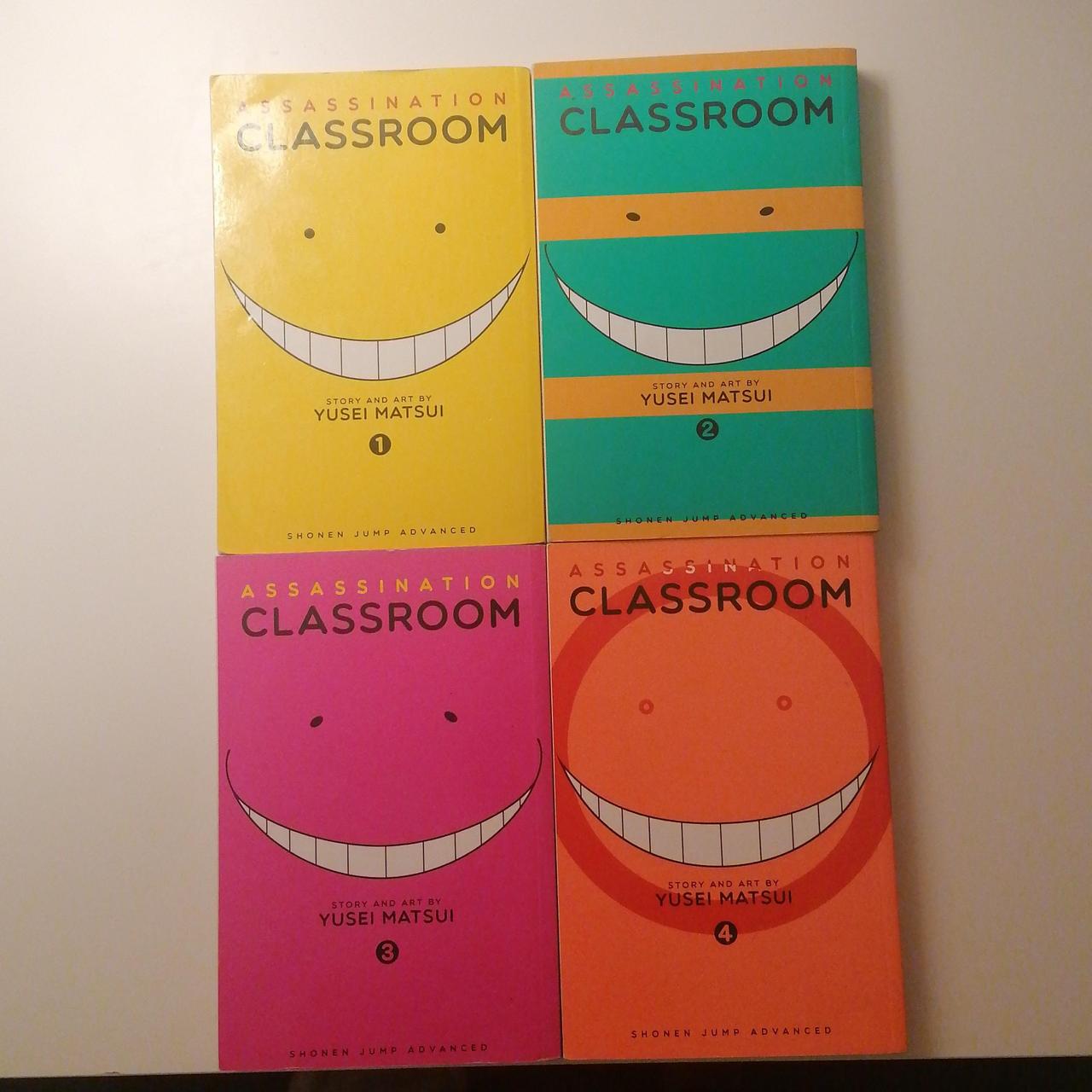 Assassination classroom manga volumes 1-4 ... - Depop