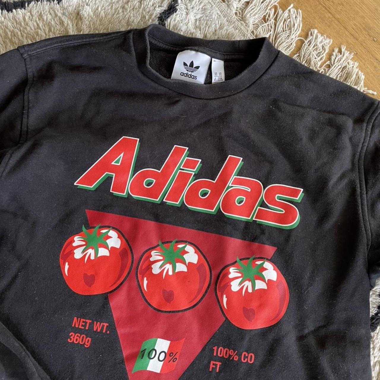 Adidas Tomato Jumper. Size XS. In great condition. Depop