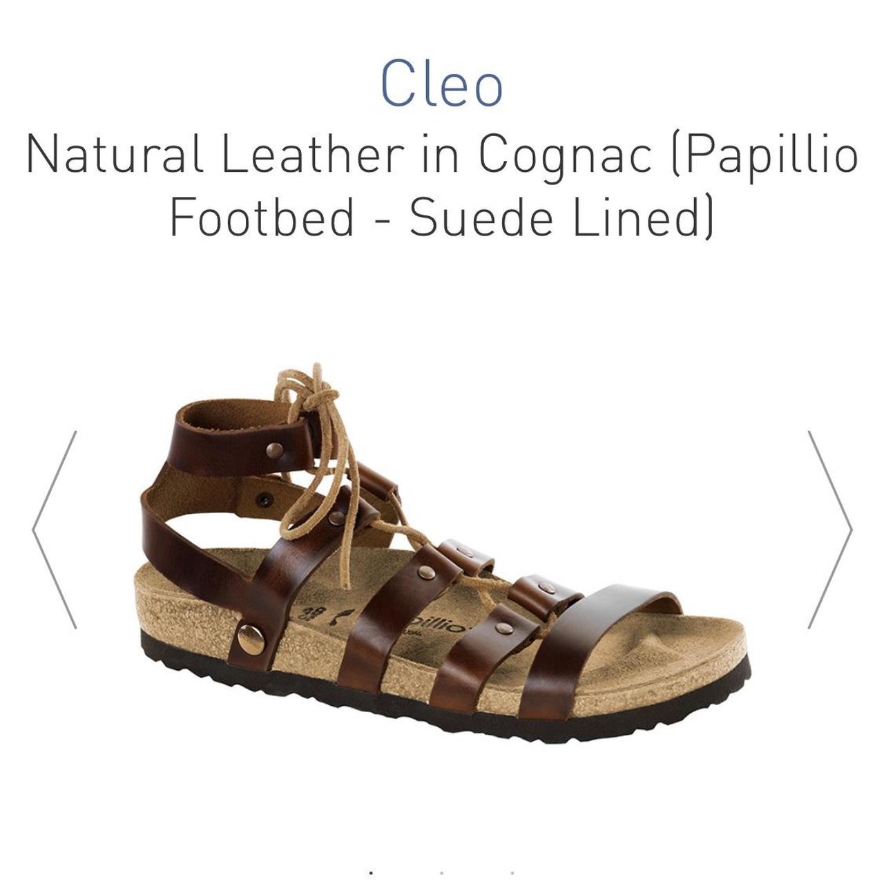 Først rapport vedtage PAPILLIO by Birkenstock Cleo Gladiator Sandal size... - Depop