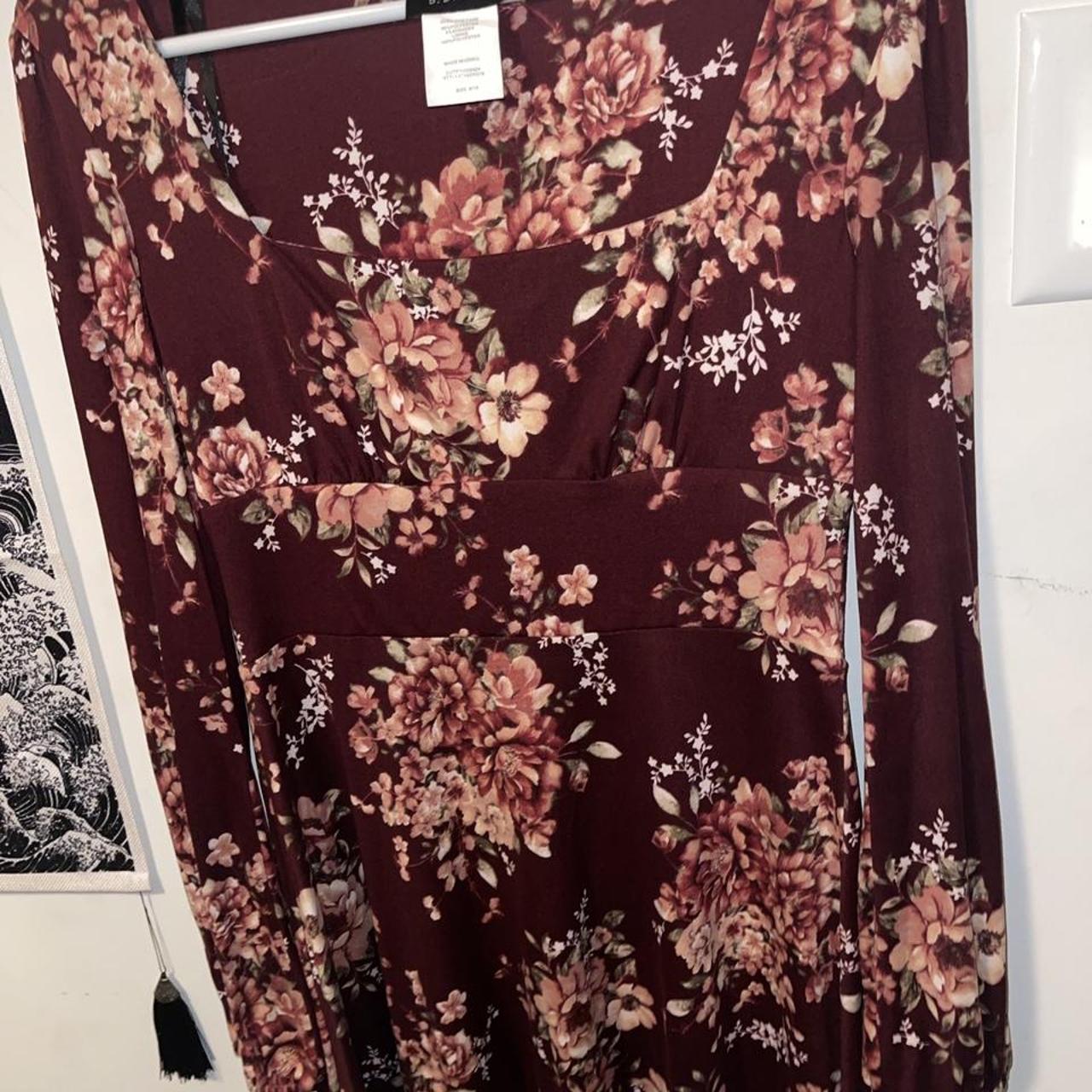 B Darlin Women's Burgundy and Red Dress (2)