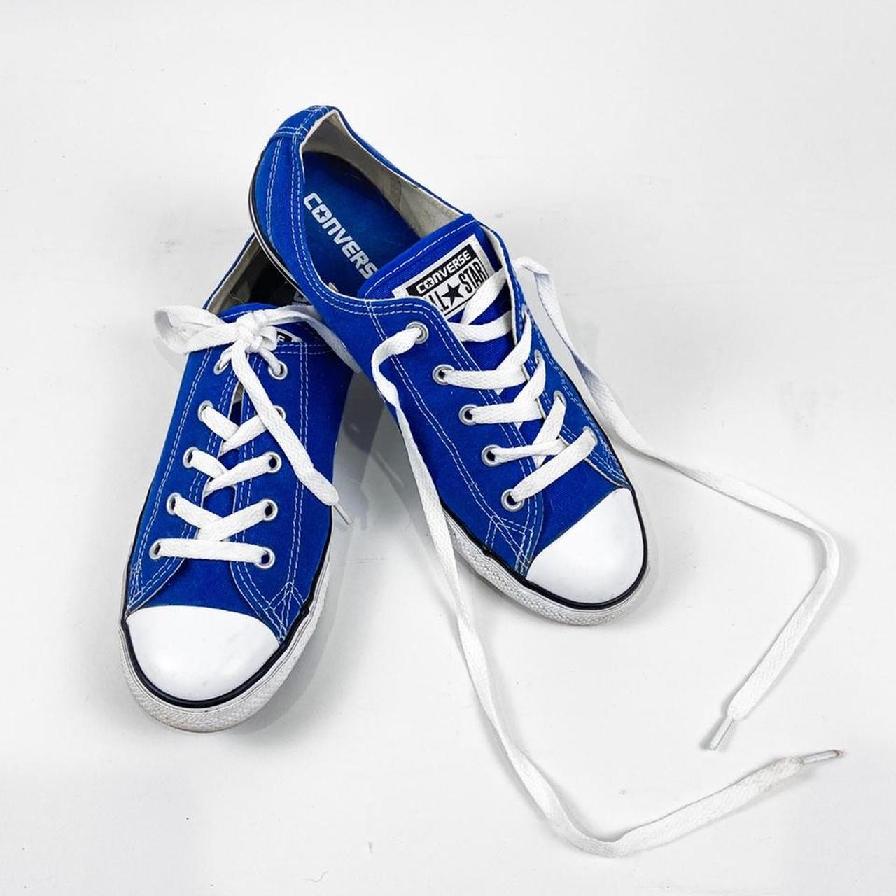 Converse All Stars Blue Bought These Shoes Cause I - Depop