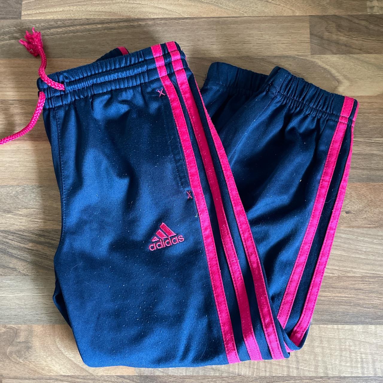 Adidas Navy And Pink Joggers Tracksuits Depop 2745