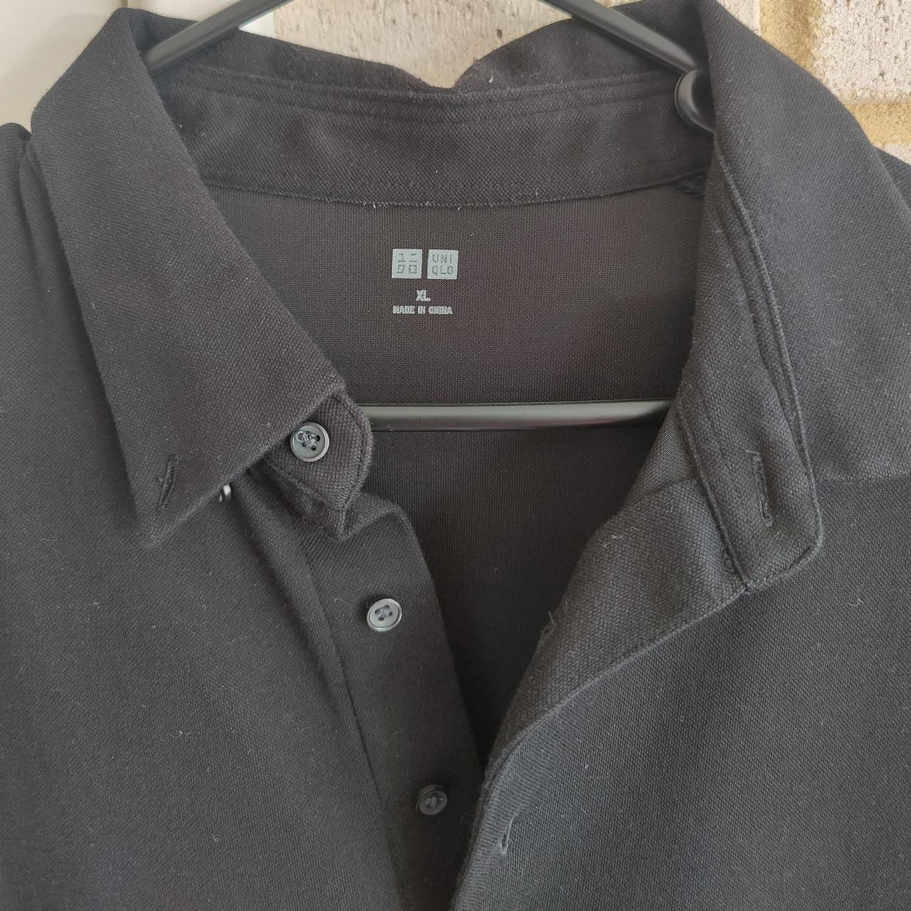 UNIQLO Men's Black Polo-shirts | Depop