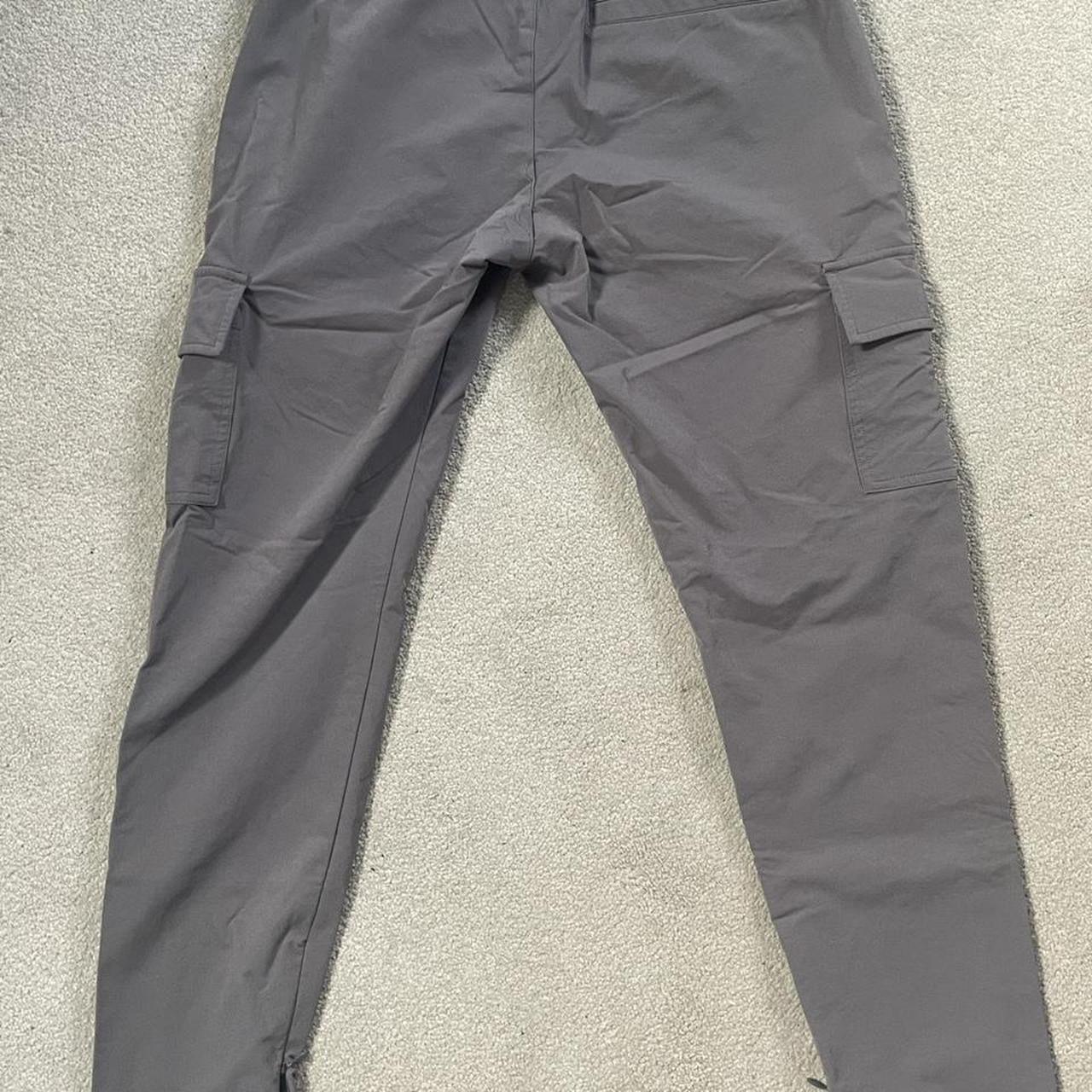 Grey comfortable Arne Clo cargo pants - Depop