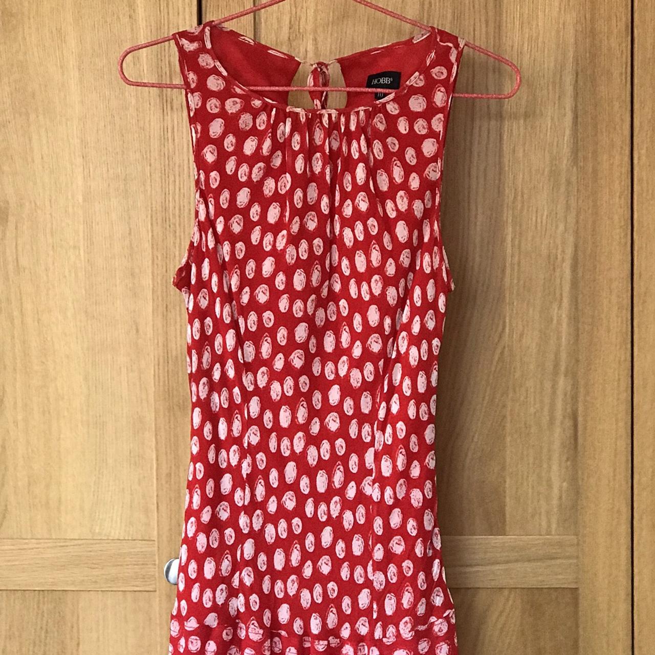 Hobbs red hotsell polka dot dress