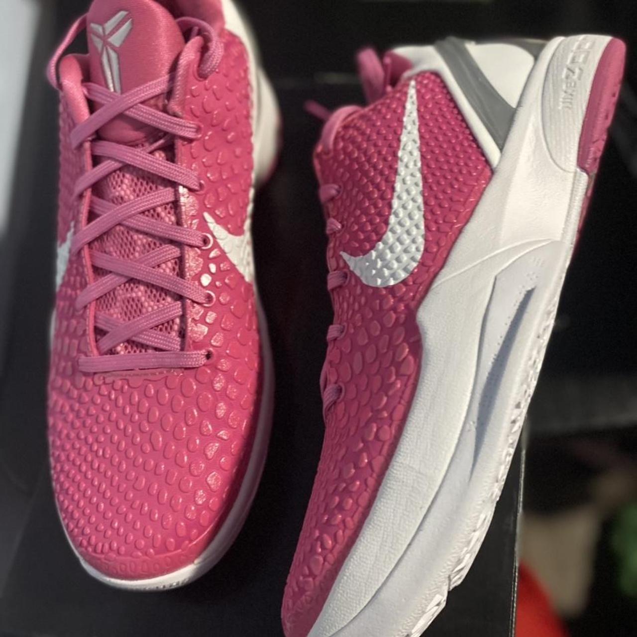 KOBE 6 THINK PINK VNDS MY DAD GOT ME THEM WHEN THEY... - Depop