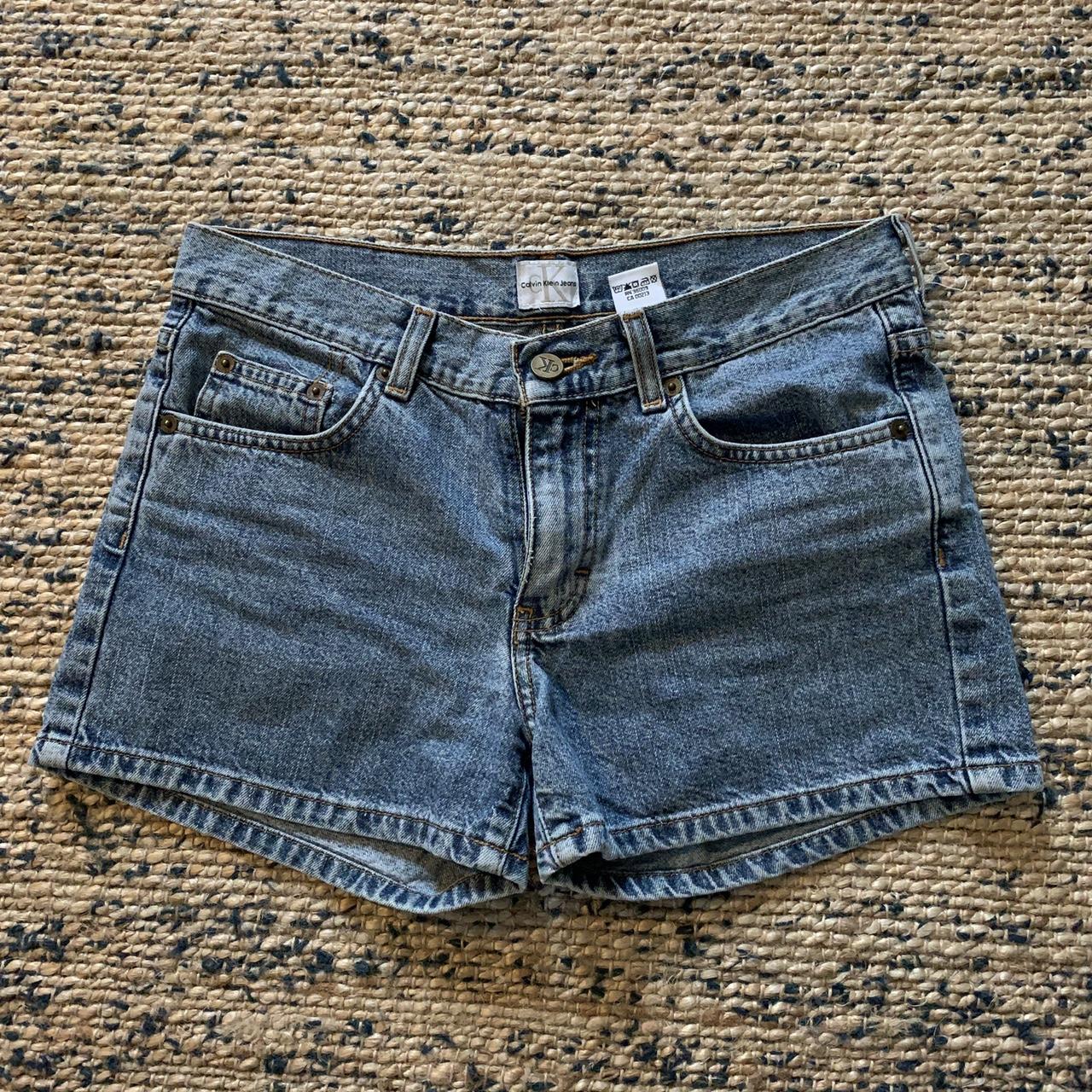 Super cute Calvin Klein jean shorts! These are... - Depop