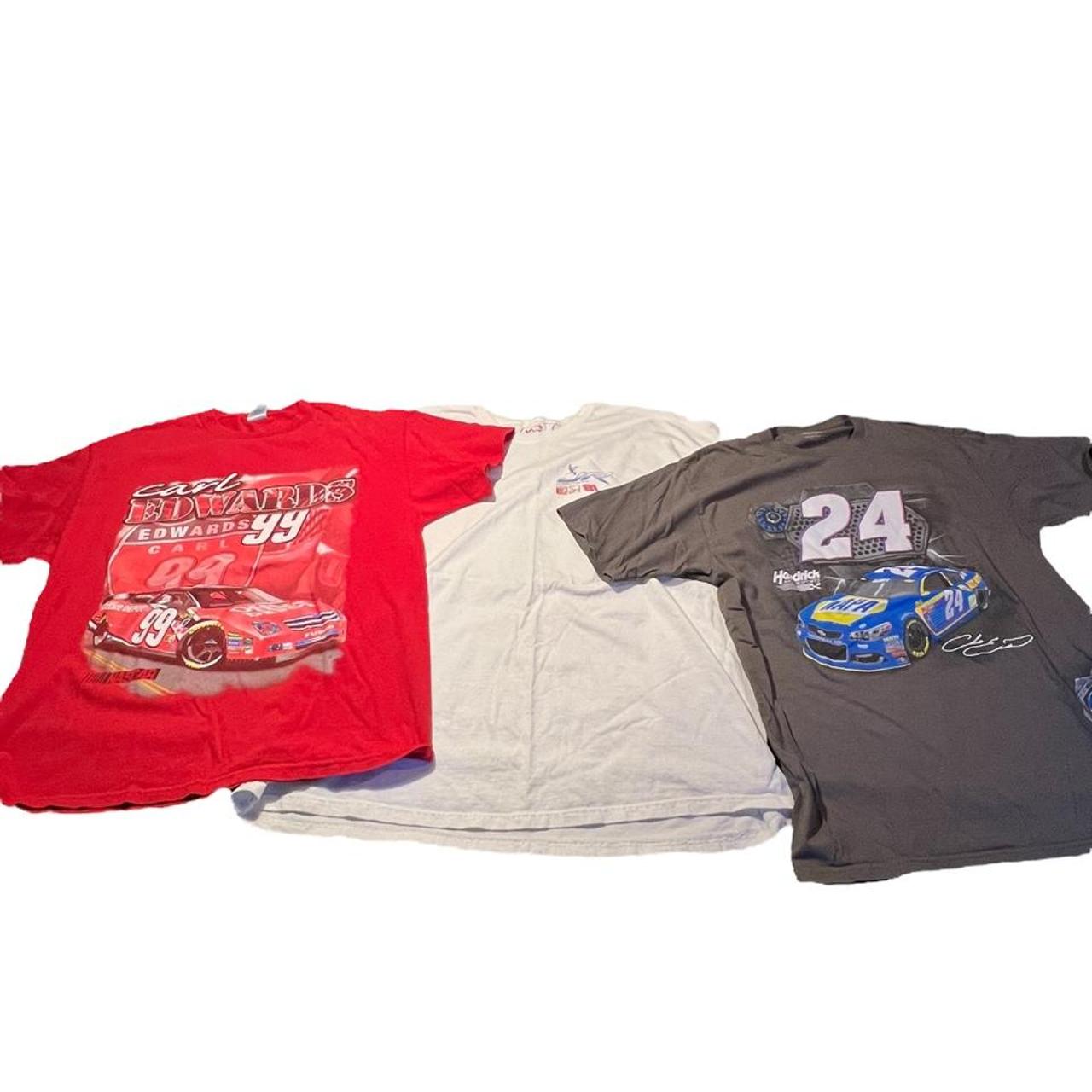 Chase Authentics Men's Red and White T-shirt