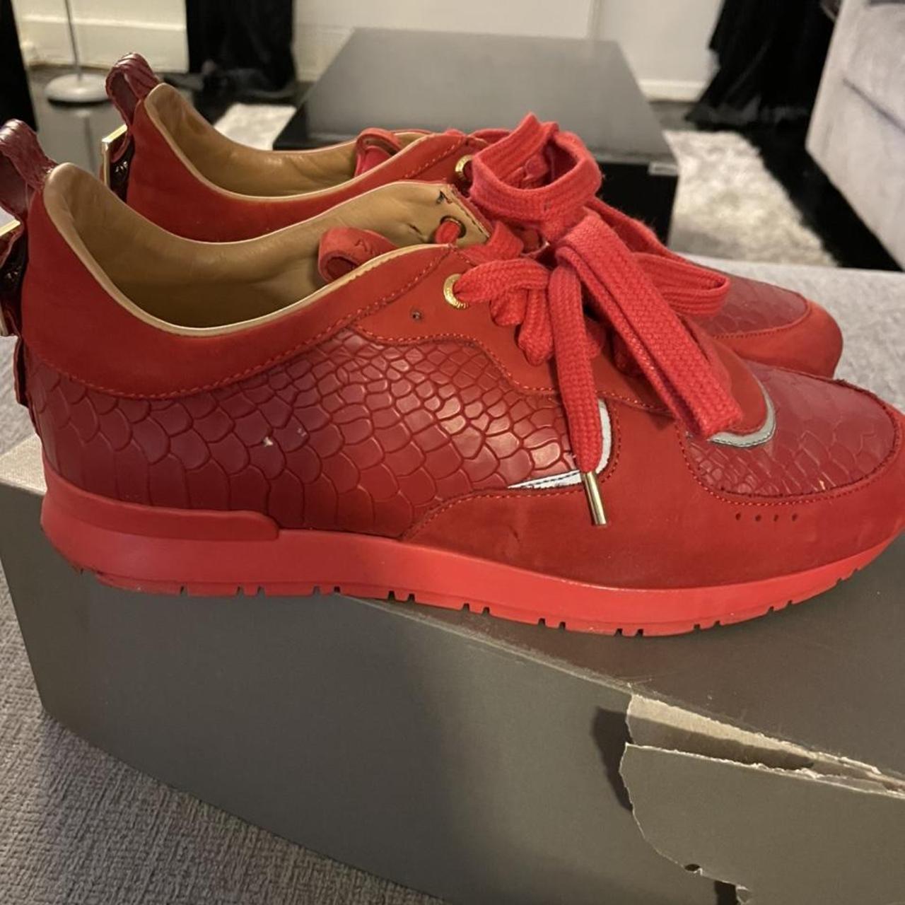 Android Homme Men's Red Trainers (4)