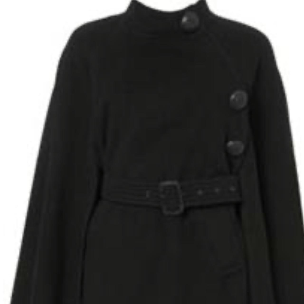 Topshop hot sale cape coat