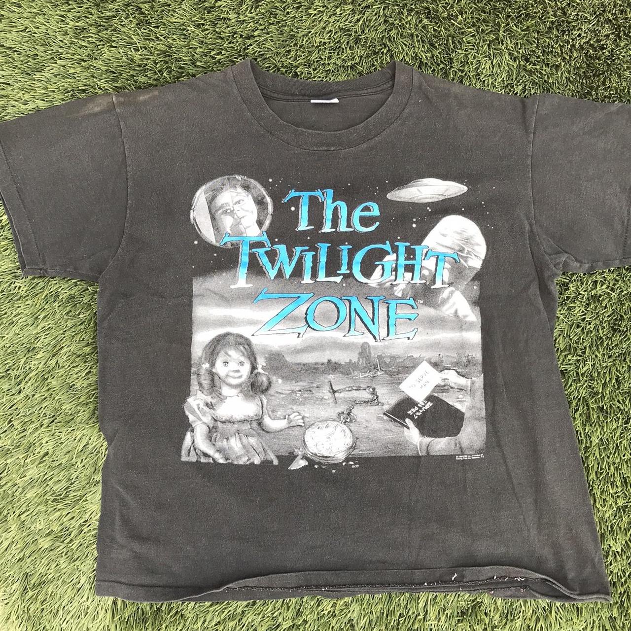 Men's The Twilight Zone Classic Logo T-Shirt - Black - Medium