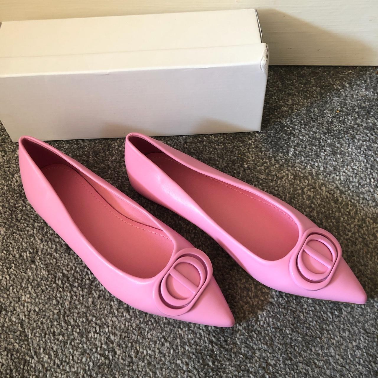 Women's Pink Balletshoes Depop
