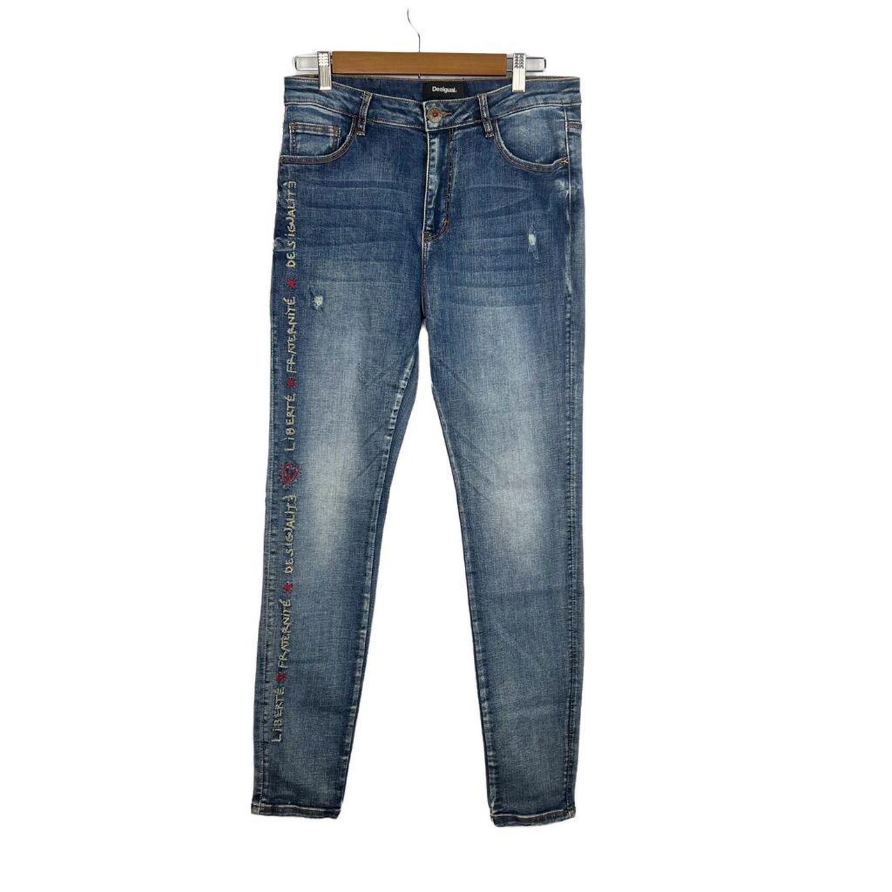 Product Image 1 - Desigual Graffiti Skinny Jeans, Size