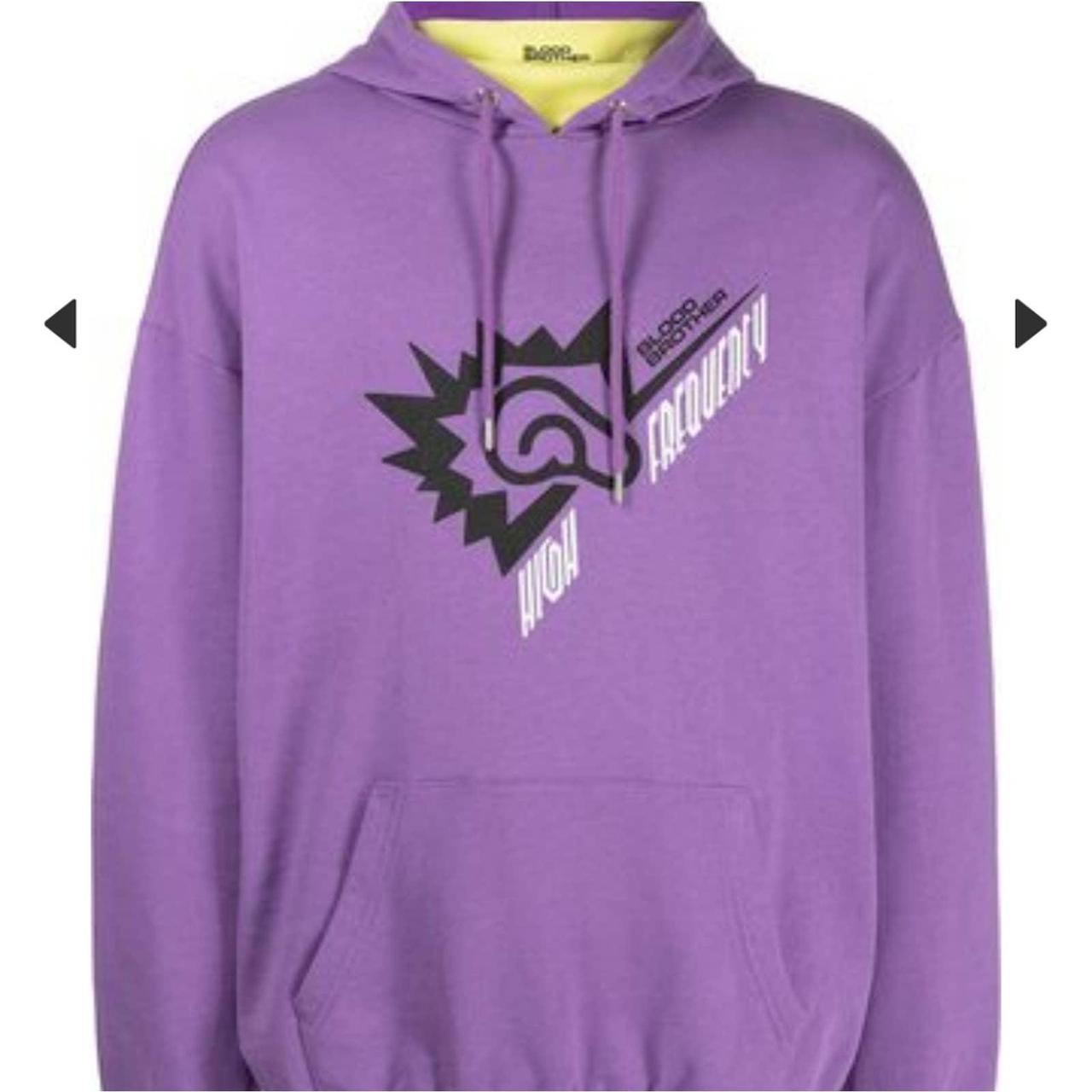 Blood Brother Men's Purple Hoodie