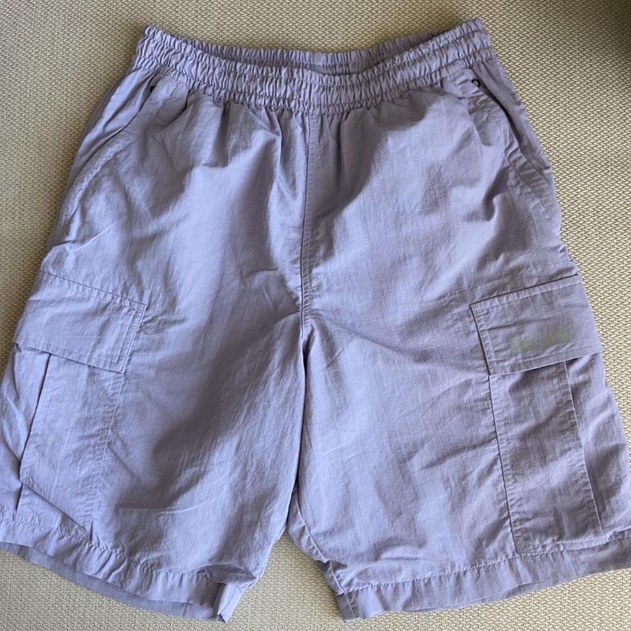 Palace Shell Shorts Lilac Purple Size Medium... - Depop