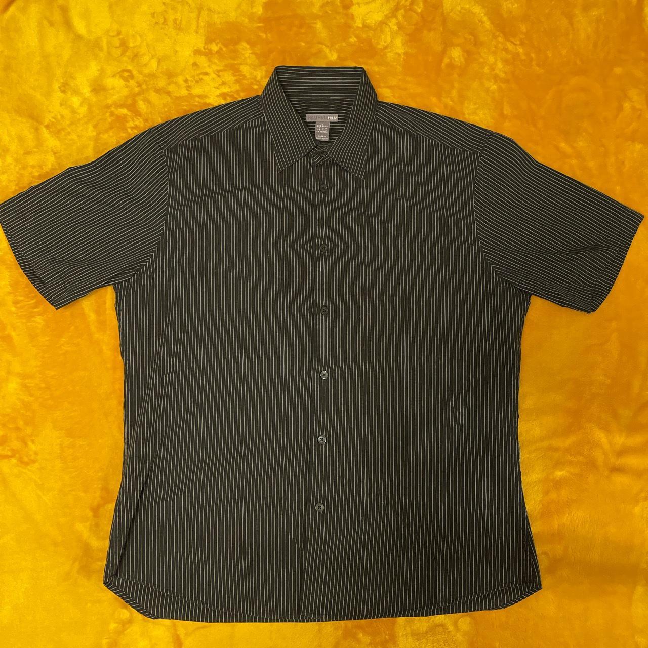 H&M Men's Black Shirt Depop
